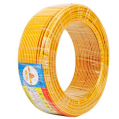 天坛TianTan塑铜线BV国标铜电缆电线铜芯硬线（95m-1.5平方-黄色）  JC.430