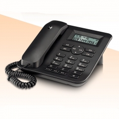摩托罗拉 CT410C 电话机 按键电话机 黑色   IT.145