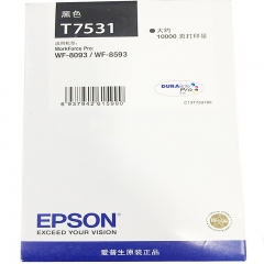 爱普生（EPSON）T7531黑色墨盒 （适用WF6093/6593/8093/8593机型) HC.579