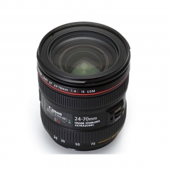 佳能（Canon） EF 24-70mm f4L IS USM 标准变焦镜头 焦距24-70mm 83.4*93mm ZX.176