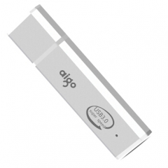 爱国者（aigo） U320 32G 高速U盘 USB3.0 金属亮银优盘 银色    PJ.182