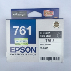 爱普生（EPSON）T7618墨盒 粗面黑色 (适用P608机器)  HC.768