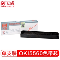 天威（PrintRite）OKI 5560 黑色带芯 适用OKI 5560/6500/5760 色带芯  HC.834