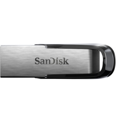 闪迪 （SanDisk）16GB USB3.0 U盘 CZ73酷铄 银色 读速130MB/s 金属外壳   PJ.415