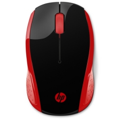 惠普（HP）HP200 无线鼠标 便携家用/笔记本电脑办公/鼠标 红色   PJ.431