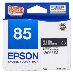 爱普生（Epson）T0851 黑色墨盒 （适用PHOTO 1390 R330）  HC.918