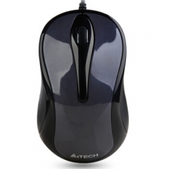 双飞燕鼠标N-360办公家用笔记本台式机电脑家用办公商务 黑色 USB接口     PJ.472