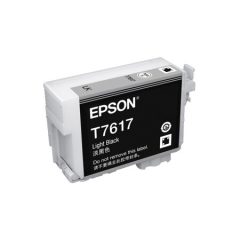 爱普生（EPSON）T7617墨盒 淡黑色 (适用P608机器)   HC.956