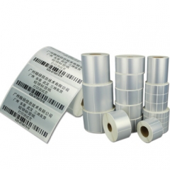 台半TSC条码打印机适用PVC哑银标签 固定资产 防水防刮标签 60*40*1500单排    BG.351