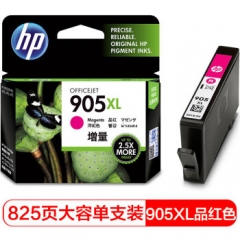 惠普（HP）T6M09AA 905XL 墨盒 (适用于HP OJ6960,6970) 品红色  HC.082