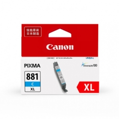 佳能（Canon）CLI-881XL C 青色墨盒(适用TS6380/TS8380/TR8580）    HC.1107