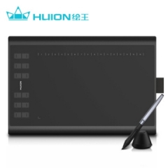 绘王H1060P 数位板 电脑绘图板绘画板 手写板电子画板 手绘板 8192级压感 28大快捷键 无源升级    PJ.618