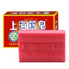 上海药皂 抑菌香皂 洗手沐浴皂90g    QJ.374
