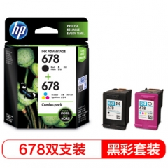惠普（HP）L0S24AA 678黑色+678彩色套装 （适用HP Deskjet1018,2515,1518,4648,3515,2548,2648,3548,4518）    HC.1160