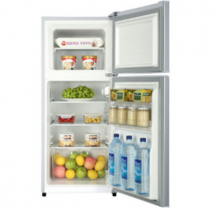 海尔（Haier）冰箱两门迷你小型双门家用电冰箱宿舍租房冷冻冷藏冰箱 118升双门两门冰箱BCD-118TMPF     DQ.1557