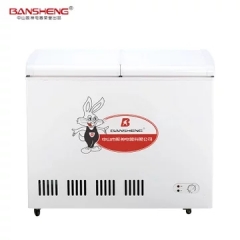 阪神（BANSHENG）BD/BC-238 家用商用单温转换冰柜 冷冻冷藏冷柜 双门顶开 节能静音    DQ.1614