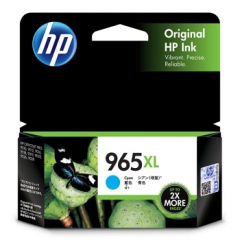 惠普 HP 3JA81AA 965XL 青色大容量墨盒(适用于HP OfficeJet Pro 9010/9019/9020)      HC.1557