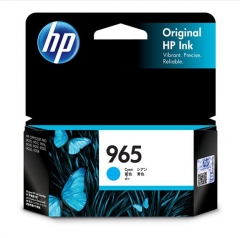 惠普 HP 3JA77AA 965 青色墨盒(适用于HP OfficeJet Pro 9010/9019/9020) HC.1574