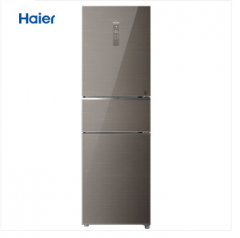 海尔 （Haier） 256升风冷无霜变频三门冰箱干湿分储全温区变温DEO净味保鲜小冰箱BCD-256WDGR DQ.1635