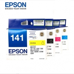 Epson爱普生T141墨盒WF-3011/330打印机墨盒 141四色套装  HC.1631