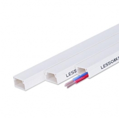 联塑（LESSO）PVC电线槽(A槽)明装地线槽线管 20×10 2米/根 JC.1656