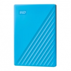 西部数据(WD) 5TB 移动硬盘WDBPKJ0050BBL USB3.0 My Passport随行版 2.5英寸 蓝色 机械硬盘 便携 自动备份 兼容Mac PJ.941