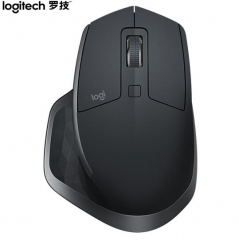 罗技（Logitech）MX Master 2S 鼠标 无线蓝牙鼠标 办公鼠标 右手鼠标 优联 儒雅黑 带无线2.4G接收器 PJ.998