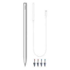 华为 HUAWEI MatePad M-Pencil套装 无线快充 电容笔 亮银色商用 BG.723