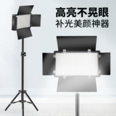 SOMITA闪拓600LED补光灯视频摄影灯平面便携小型户外直播灯影视移动打光外拍柔光灯 ZX.564