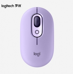 罗技（Logitech）POP MOUSE无线鼠标 蓝牙鼠标 办公鼠标-星暮紫 PJ.1024