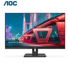 AOC电脑显示器 24英寸全高清VA屏 低蓝光不闪窄边框 可壁挂爱眼不闪23.8显示屏24E2HM PC.2484