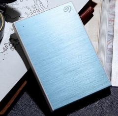 希捷（SEAGATE）STKZ5000402 移动硬盘 数据加密 USB3.0 新款 2.5英寸 铭新款套装版 兼容MAC 铭 数据救援 蓝色 5TB PJ.825