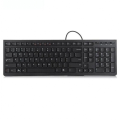 联想（lenovo）键盘 有线键盘 办公键盘 巧克力键盘 电脑键盘 笔记本键盘 K5819单键盘 黑色 PJ.838
