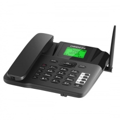 中诺全网通无线固话插卡电话机移动联通电信广电支持4G网 办公座机C265典雅版黑色 IT.1780