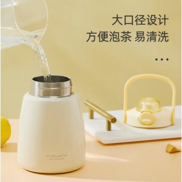 富光大肚保温杯316L不锈钢大容量 高颜值吸管水杯壶杯子...