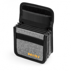耐司（NiSi）圆形滤镜收纳布包 UV保护镜偏振镜CPL 减光镜ND收纳125*125*50mm