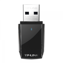 TP-LINK USB无线网卡 TL-WDN5200免驱版 AC650双频5G迷你网卡 笔记本台式机电脑无线接收器随身WiFi发射器