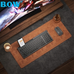 航世（BOW）HW306DL-2 可充电无线键盘鼠标套装 办公超薄便携键鼠套装 笔记本电脑台式 键盘鼠标 灰黑