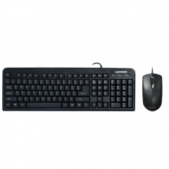 联想（lenovo）有线键盘鼠标套装 键盘 键鼠套装  办公鼠标键盘套装 KM4800键盘 电脑键盘笔记本键盘