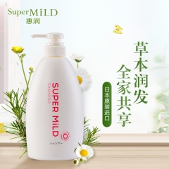 惠润（SUPER MiLD）柔净（鲜花芳香）洗发露600ml（日本原装进口洗发水）