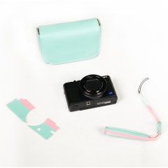 索尼（SONY）LBI-RXcase 黑卡相机包 薄荷绿（适用RX100M3/M4/M5A/M6）