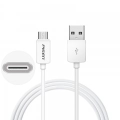 品胜（PISEN）Type-C快充数据线2A1.5米 USB-C充电线 适用于华为P30 Pro/OPPO Reno10/小米Mix2s/乐视 白