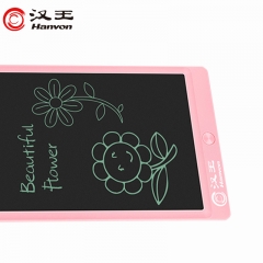 汉王 Hanvon 液晶手写板 儿童涂鸦手绘板 电子画板 草稿家庭留言备忘写字板 绘画板绘图板  8.5英寸樱花粉