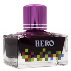 英雄（HERO）钢笔/签字笔钢笔墨水 非碳素染料型彩色墨水系列 7103彩墨粉红色