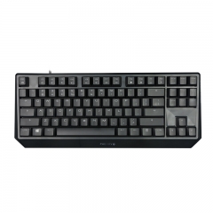樱桃（Cherry）MX1.0 TKL G80-3811LYAEU-2  机械键盘 有线键盘 87键背光机械键盘 黑色 红轴