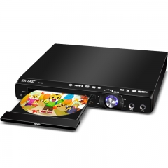 先科（SAST）SA-128B DVD播放机（CD机 VCD DVD巧虎高清播放器 影碟机 USB光盘光驱播放机）（黑色）