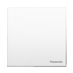 松下（Panasonic）开关插座面板 一开单控开关面板 悦宸系列 单开单控开关面板 86型 WMWM501白色