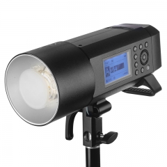 神牛（Godox）AD400Pro 外拍灯 闪光灯 影棚摄影灯 400W高速同步自动测光连拍 AD400-PRO