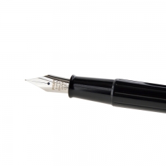 日本百乐（PILOT）纤扬长笔杆钢笔 男女手绘速写练字学生成人钢笔 M尖 黑色 DPP-70-B-M原装进口