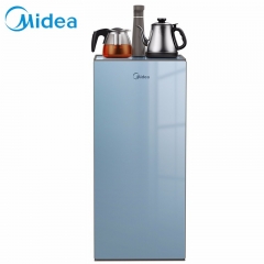 美的（Midea）饮水机 茶吧机下置式 多功能智能自主控温 立式冷热型饮水机 YD1103S-X